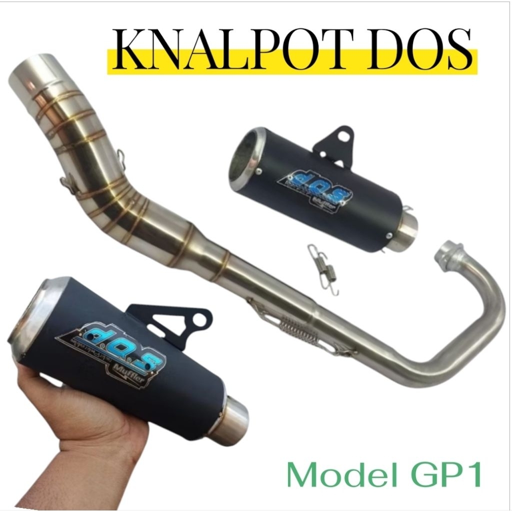 KNALPOT DOS GP1 JUPITER MX NEW MX KING KNALPOT DOS JUPITER MX KING KNALPOT DOS VIXION SATRIA FU VIXI