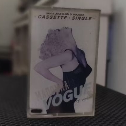 Kaset Pita Madonna Vogue Segel Original