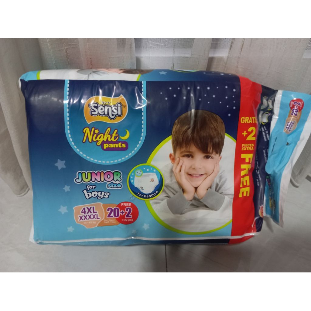 SENSI NIGHT PANTS XXXXL20+2 BOY