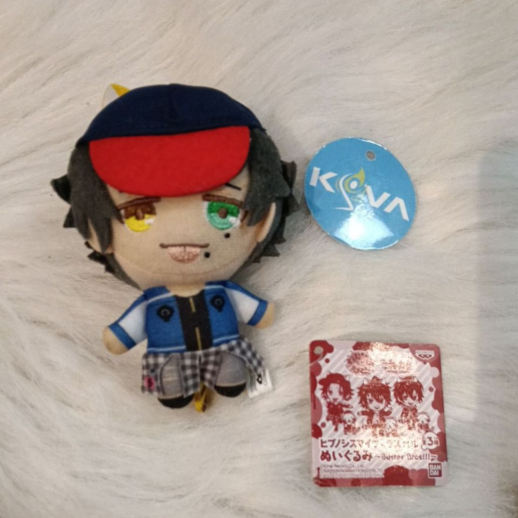 jiro yamada hypnosis mic plushie nui rascal plush chibi gurumi hypnosis mic official Bandai