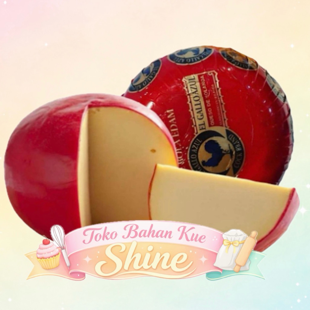 Keju Edam / Edam Ayam Emas / Keju Tua Repack 100gr