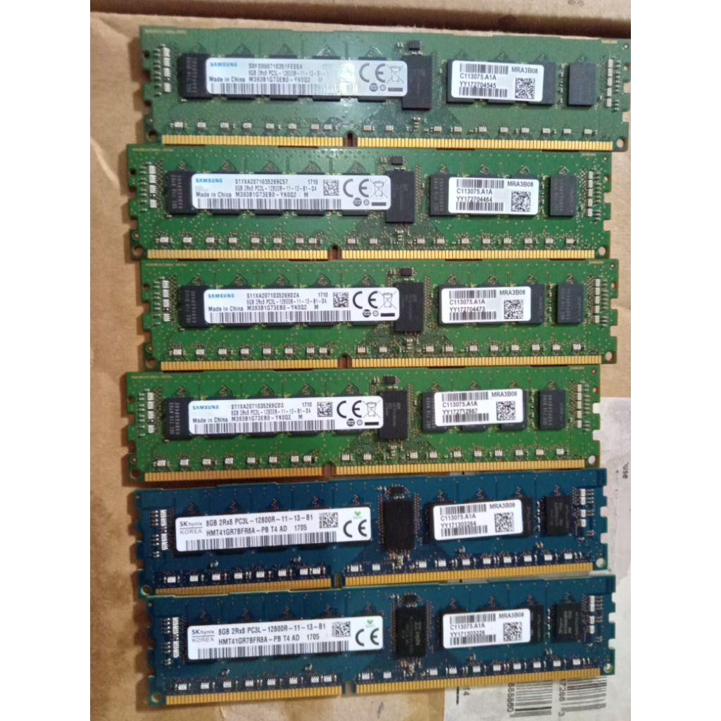 ram ddr3l 8gb Ram server (ecc) copotan normal