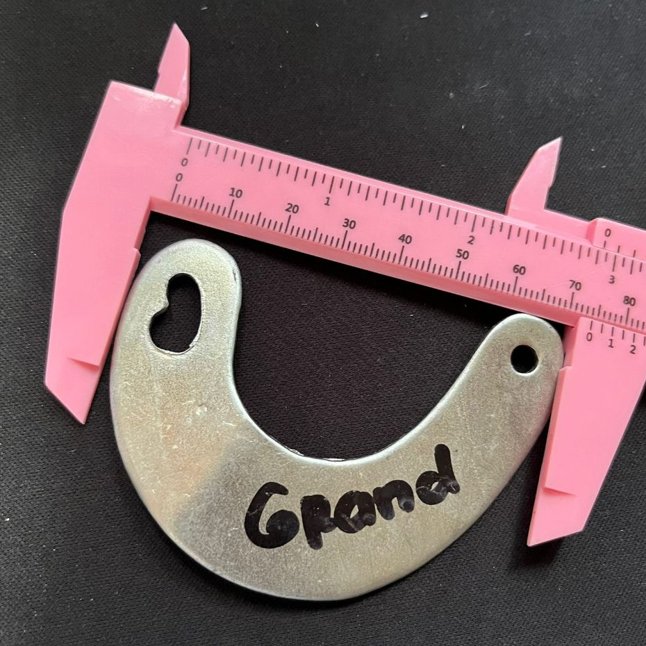 (29F) PLAT KUDA REM GRAND TEBAL prima star c70 c700 c800 star legenda tapal tapel kuda rem standar t