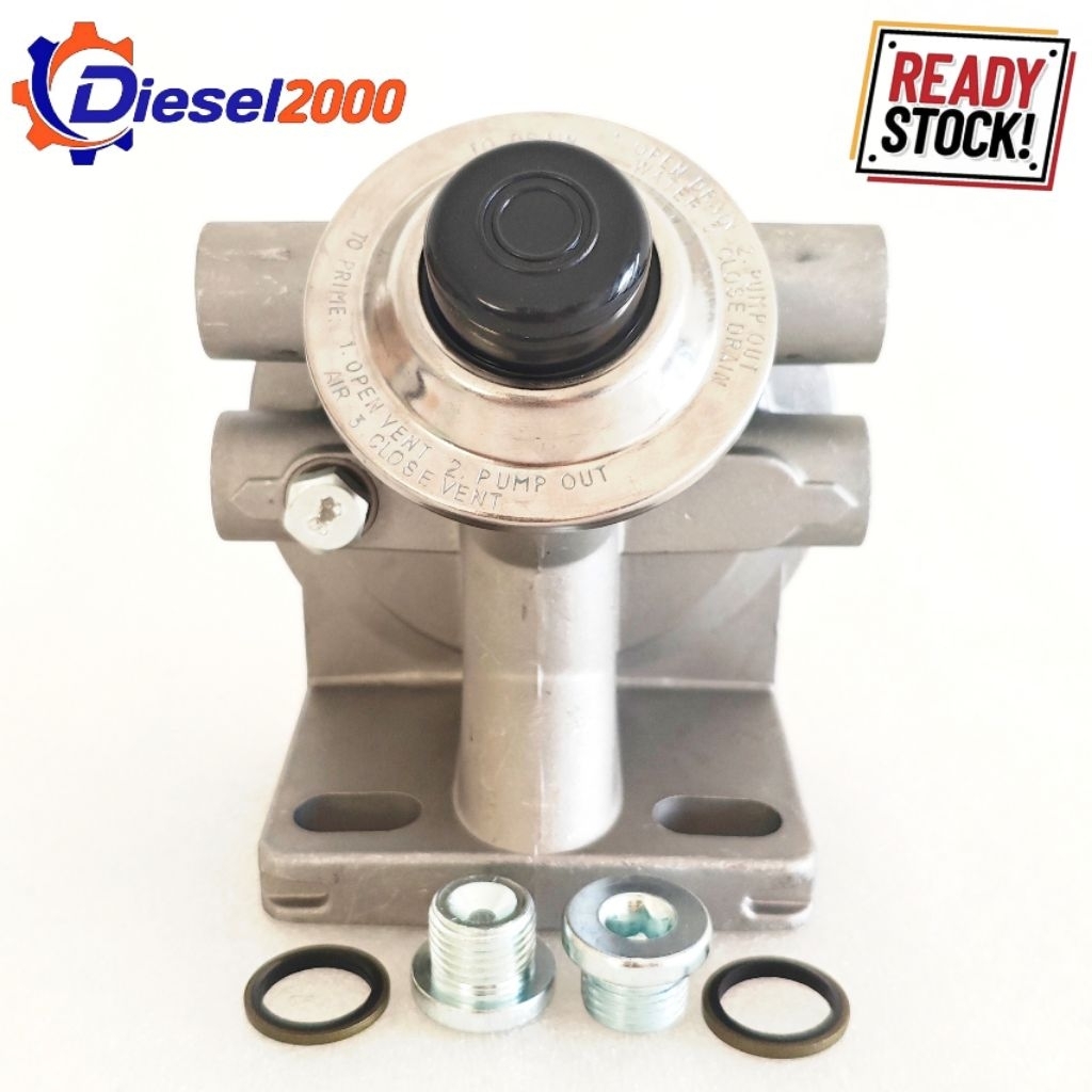 BRACKET BREKET KEPALA RUMAH POMPA SOLAR COVER HEAD FILTER FUEL WATER SEPARATOR SEPERATOR TRUK BIS BU