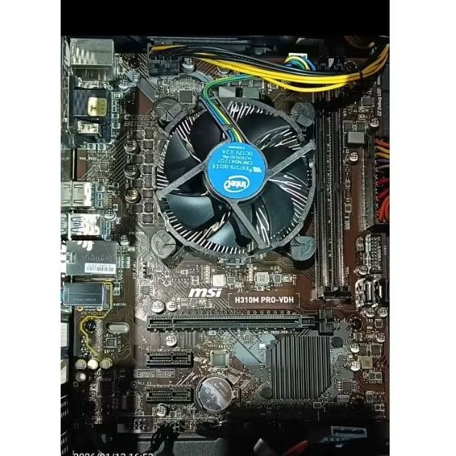 Mobo H310 Core i7 10700F