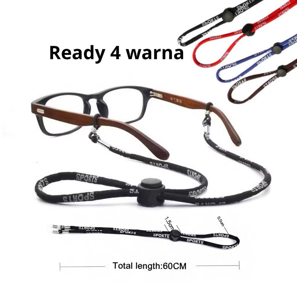 Tali kacamata Sport Tali aksesoris kacamata Strap kacamata Tali kacamata outdoor