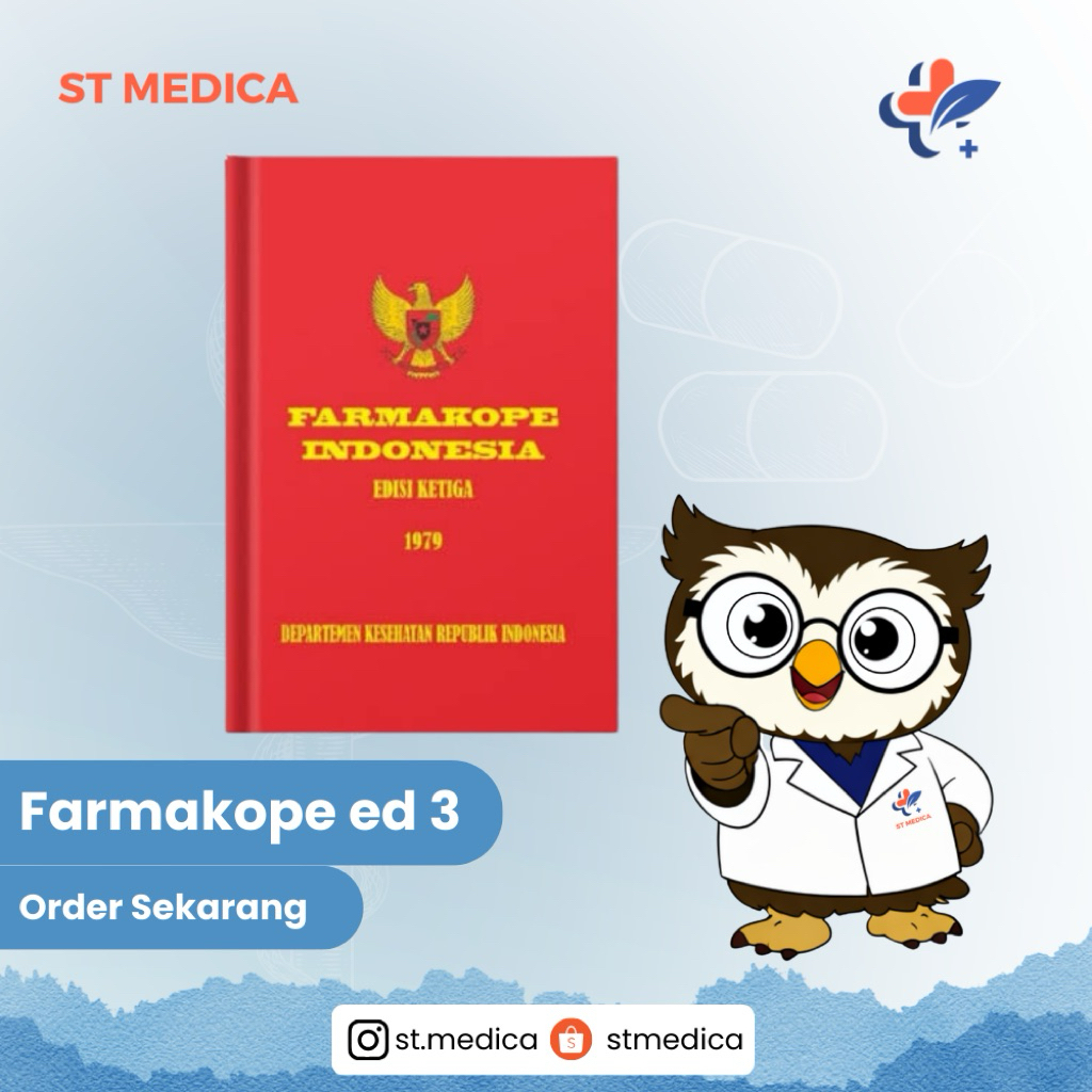 farmakope edisi 3 1979 / buku farmakope edisi lll