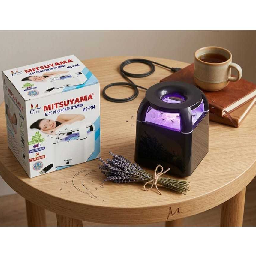 Perangkap Nyamuk Elektrik Mitsuyama Hemat Listrik/ Lampu Perangkap Nyamuk USB MITSUYAMA MS-PN4
