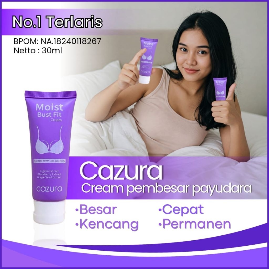 Cazura Pembesar Payudara100%Ampuh Bpom BISA COD PRIVASI AMAN , Cazura pembesar payudara