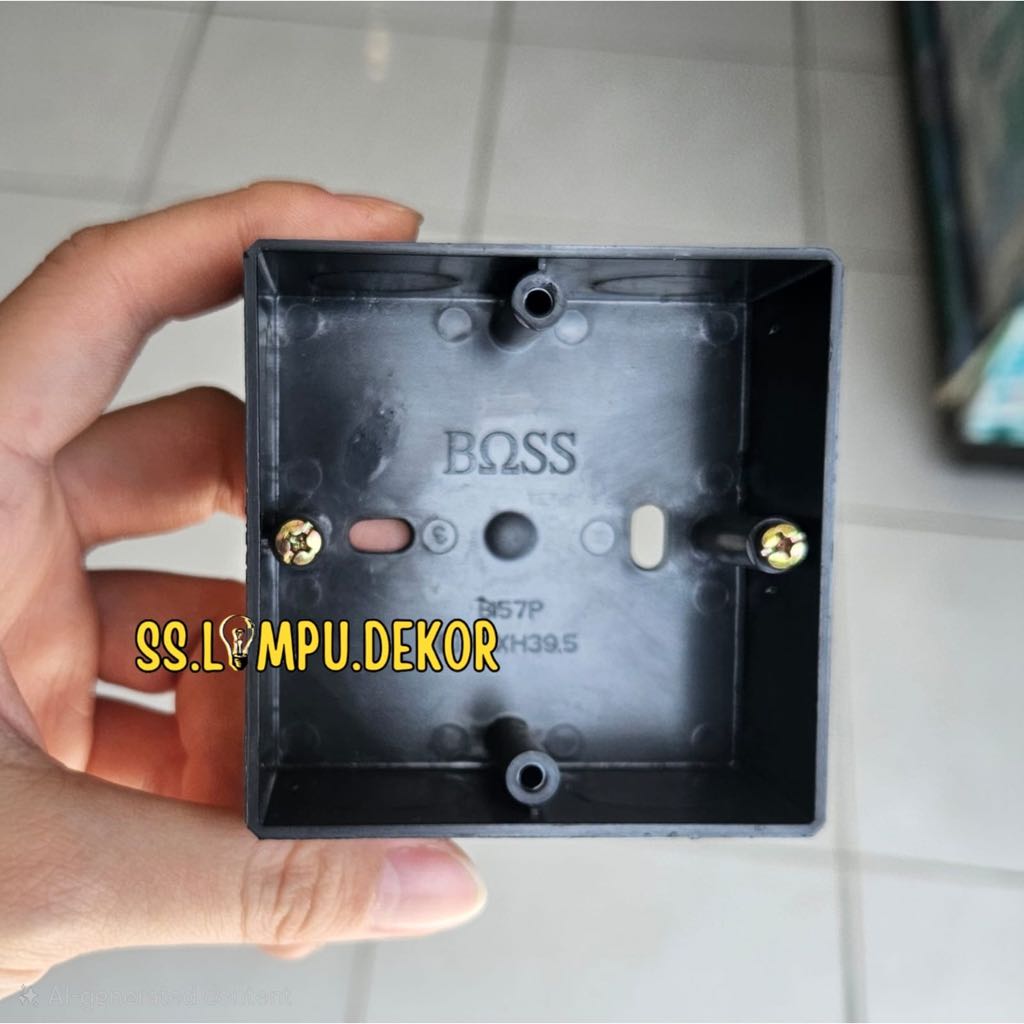 INBOWDUS /IMBOWDUS BOSS UNTUK SAKLAR SCHNEIDER, CLIPSAL, BOSS, NERO