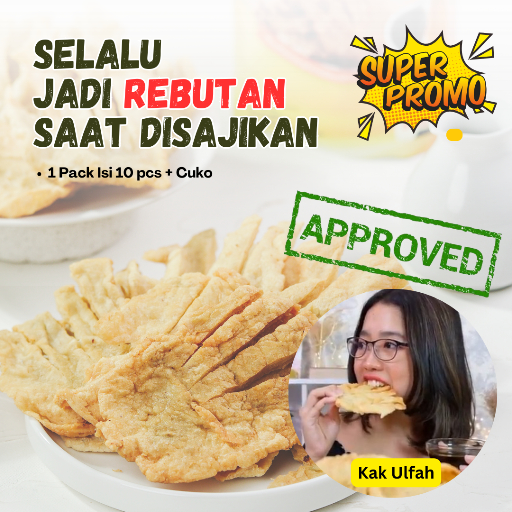 PEMPEK MOLA -  CRISPY SUPERHEMAT 2 Pack