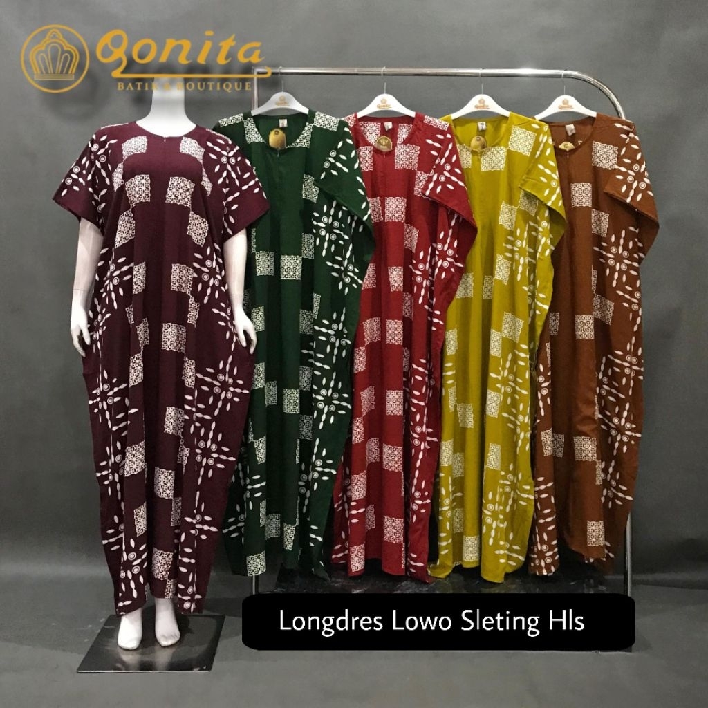 ld lowo qonita//daster qonita//batik pekalongan ori