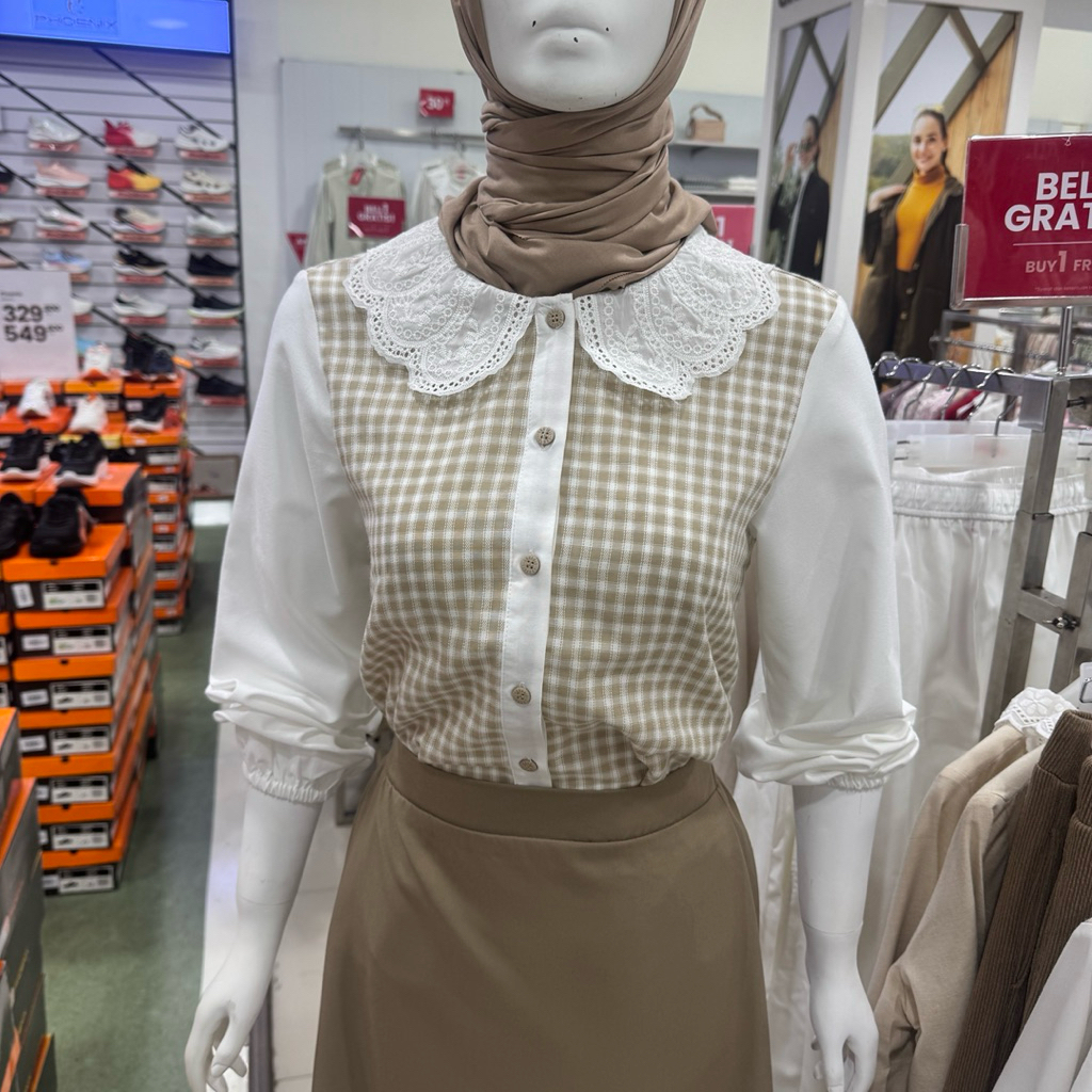 GRAPHIS - NEW Kemeja Blouse Wanita (S-L)