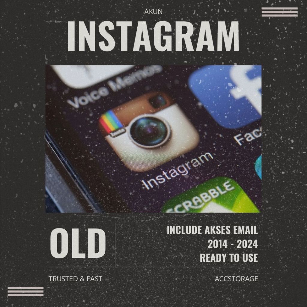 Akun Instagram Old | IG Tua | 2014 - 2024 | Include Akses Mail | Siap Pakai