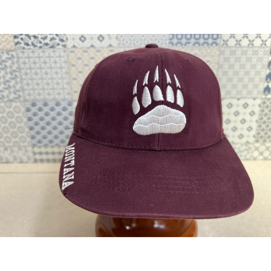 Topi Second Brand Branded Montana Claw By Russel Vintage Original