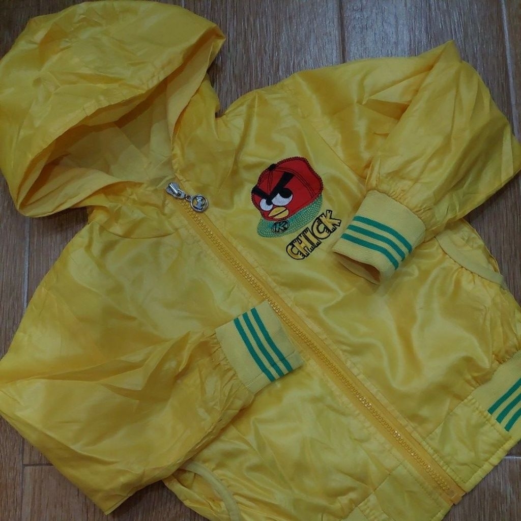 JAKET ANAK BABY BRAND SEROMIKID ORI PL LIKE NEW MIRIP ANGRY BIRD ATASAN LEBARAN KEREN