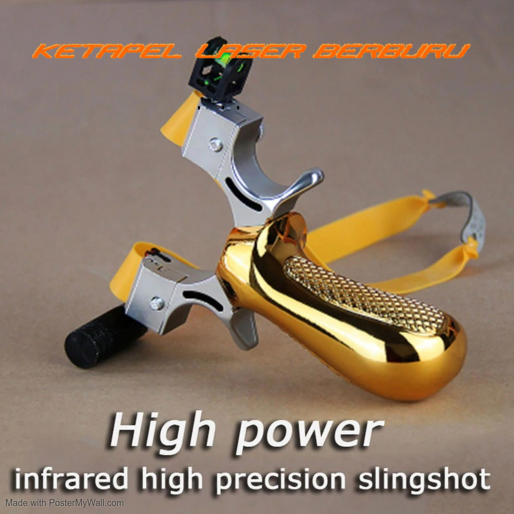 [ SUPER ] Super Ketapel Laser Tactical Katapel Berburu Slingshot Laser Big Power