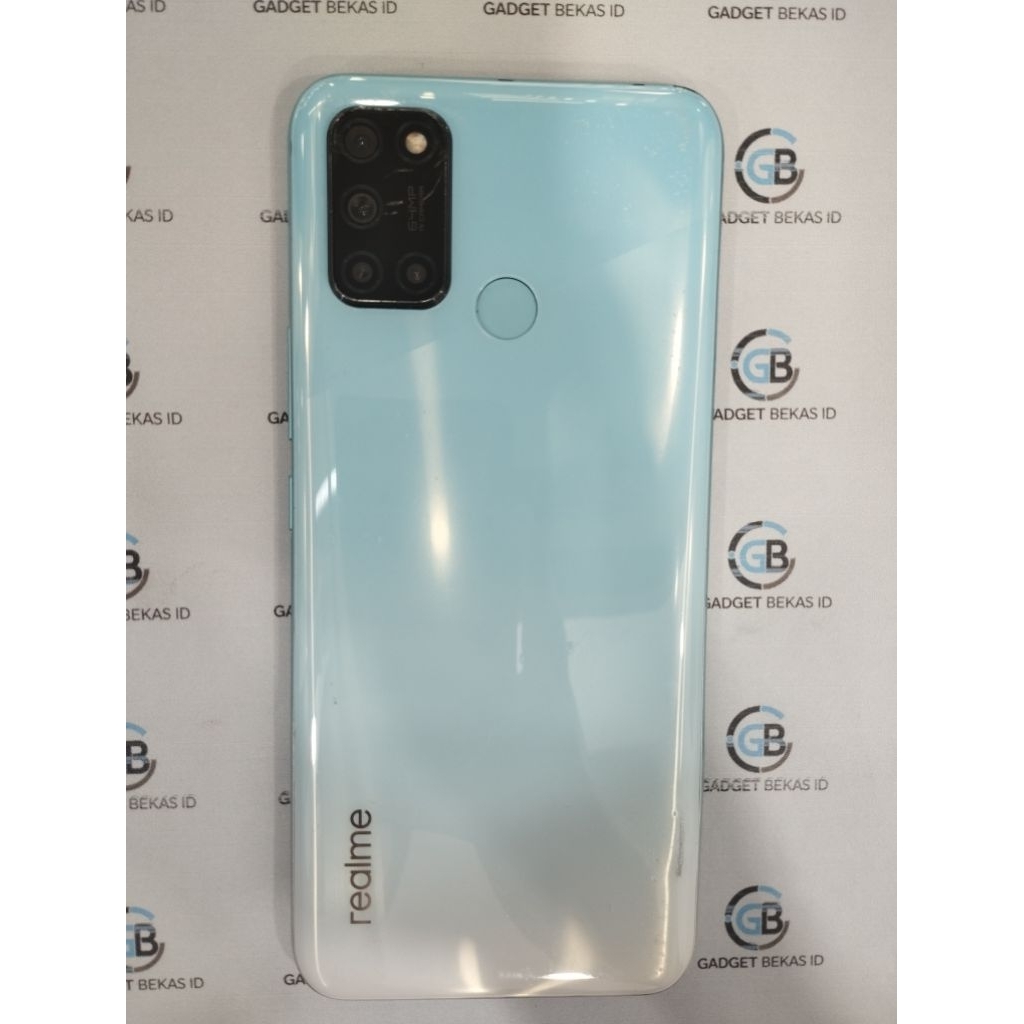 HANDPHONE SECOND REALME 7i RAM 8/128GB POLAR BLUE ORIGINAL