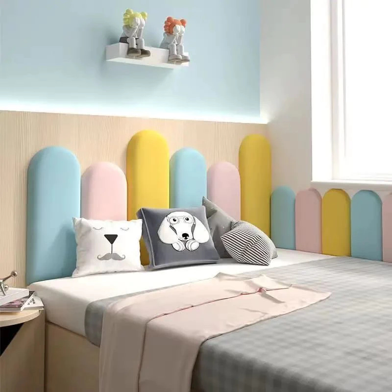 Headboard Wall Panel 20x60 CM – Sandaran Kasur Empuk / Dekorasi Kamar / Hiasan Dinding Aesthetic / S