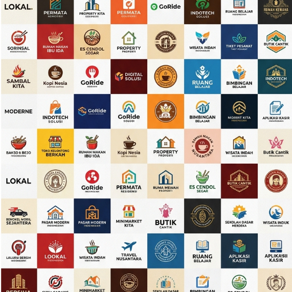 Jasa Buat Logo,3D,Animasi Profesional UMKM, Branding, Edit Foto Produk,Mock Up