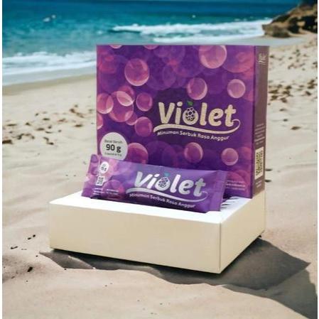 VIOLET KOLAGEN MINUMAN RASA ANGGUR KOLAGEN MINUMAN PERAWATAN KULIT MINUMAN AWET MUDA MINUMAN KOLAGEN