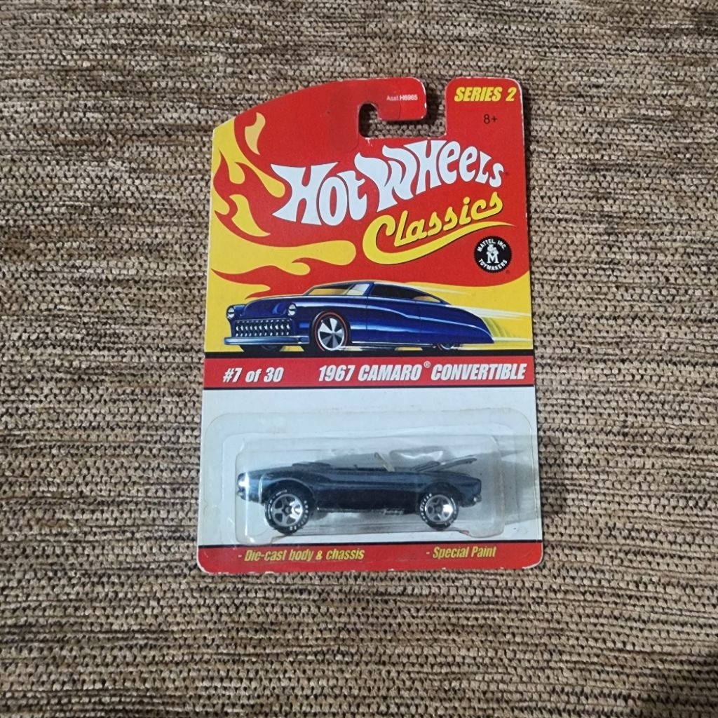 Hot Wheels Classics - 1967 CAMARO CONVERTIBLE