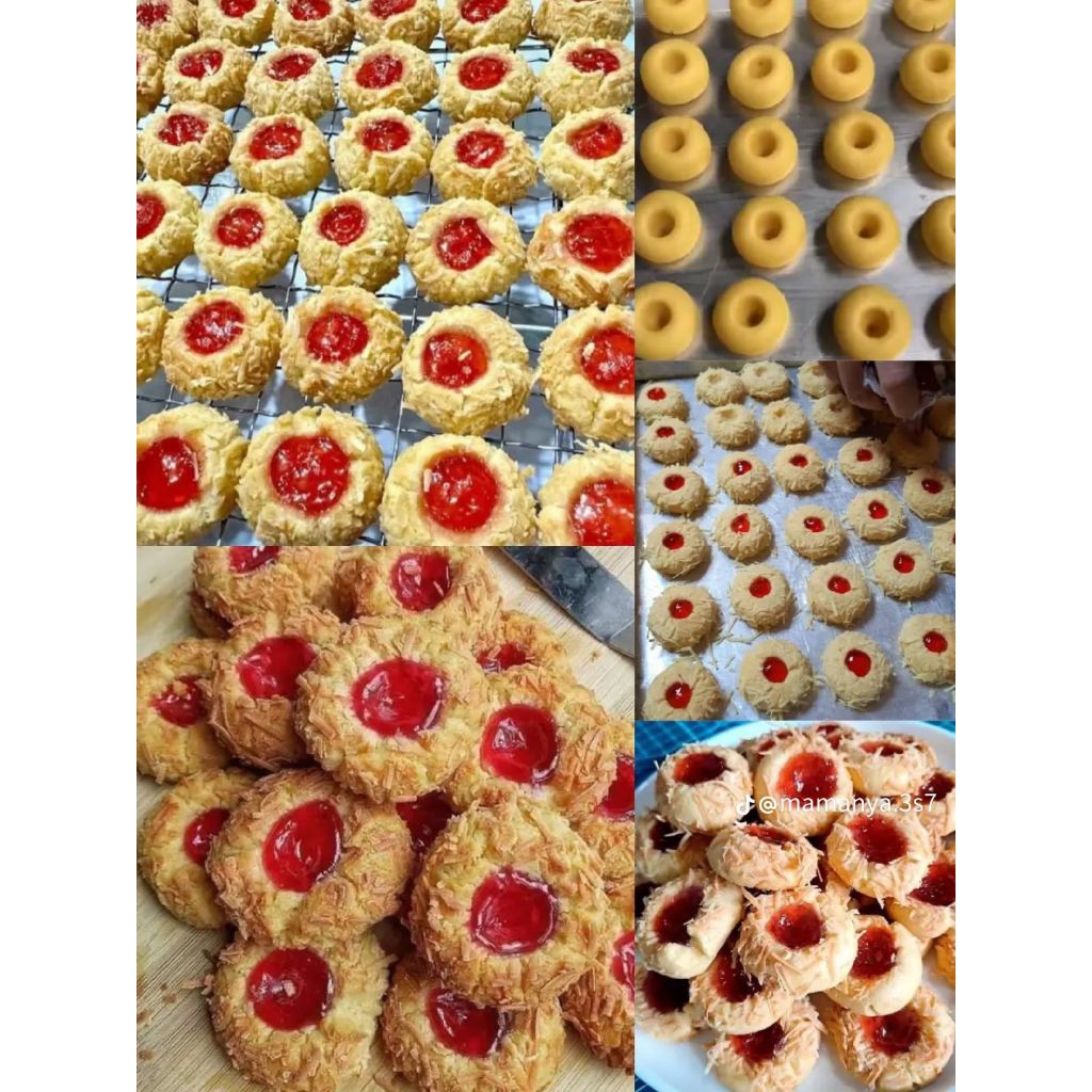 Strawberry / Blueberry Thumbprint