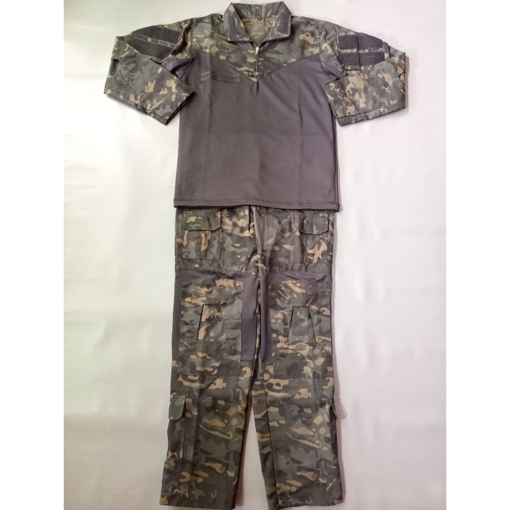 Baju Setelan Tactical Combat Gen 511 Loreng Multicam Black
