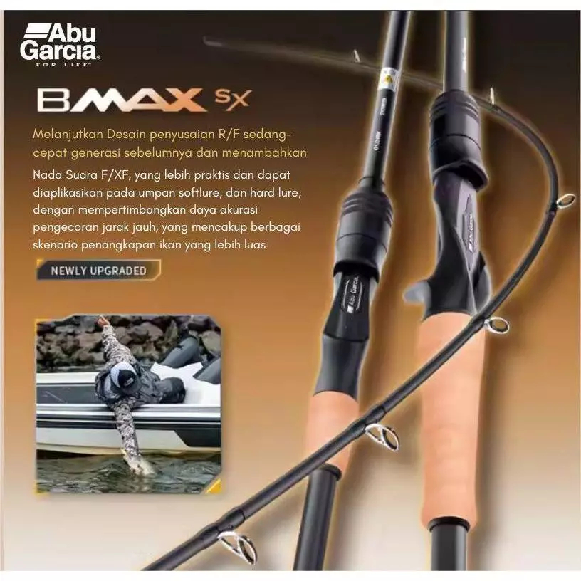 [ RESTOCK TIDAK PO ] [ORIGINAL] Joran Abu Garcia Bmax SX (Black Max NEW 2025) Original 100% Abu Garc