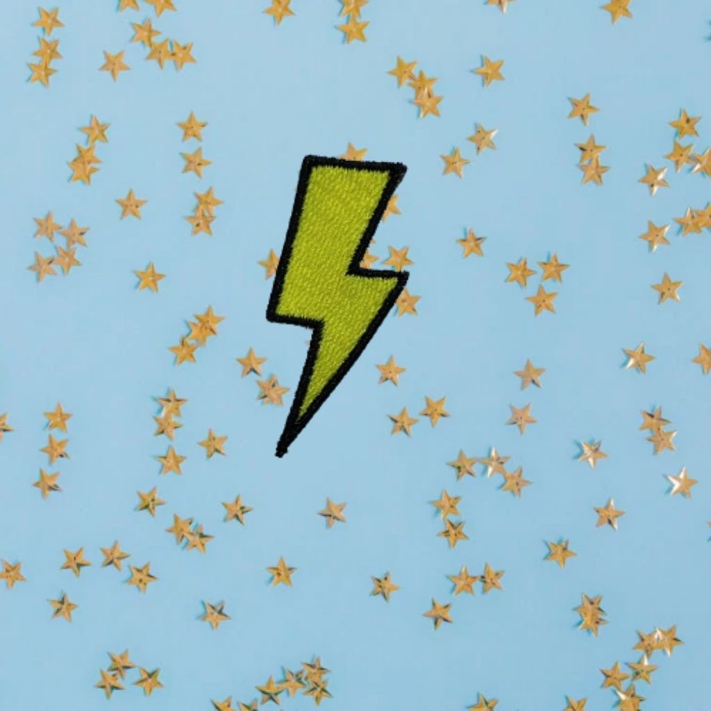 PATCH BORDIR PETIR FLASH