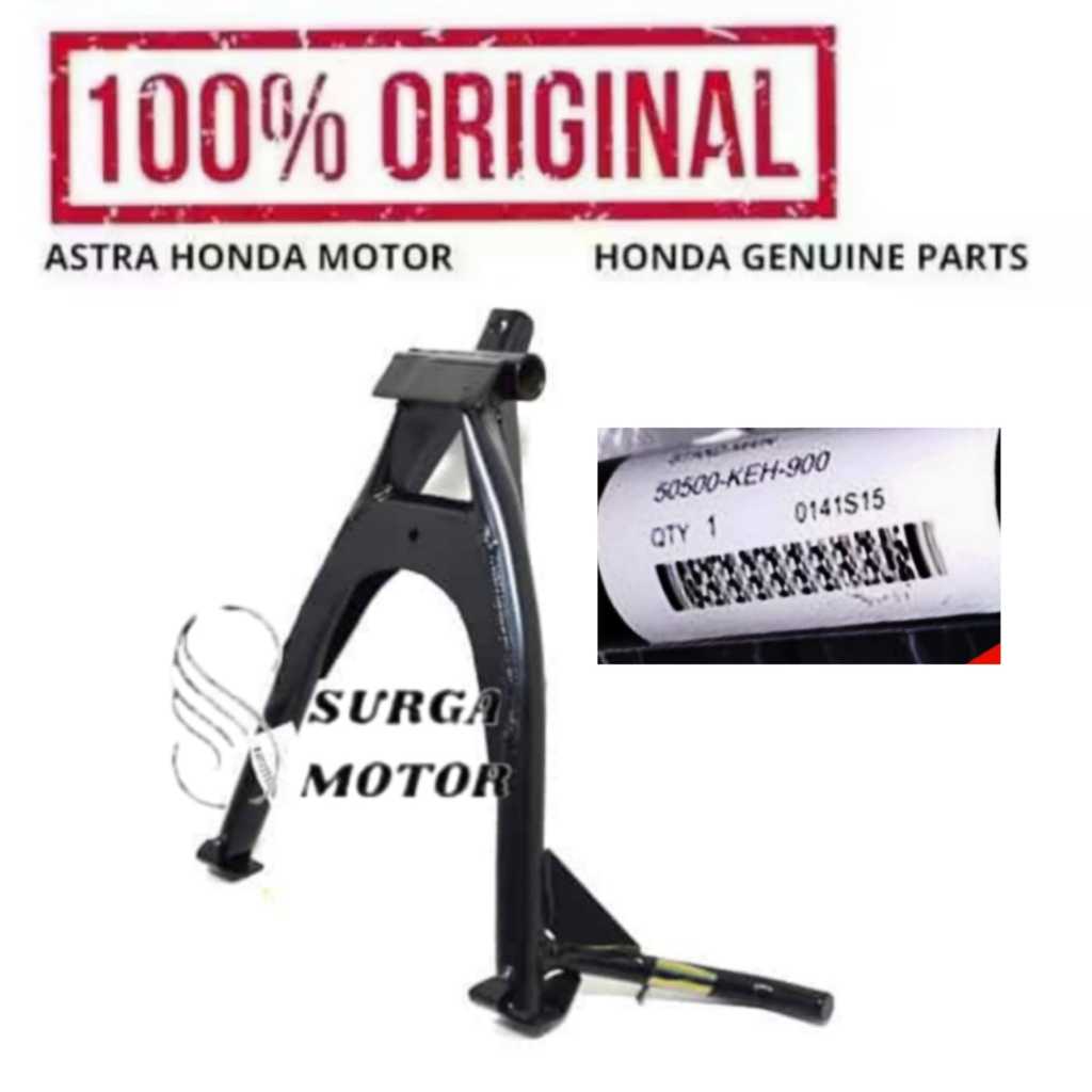 Standar Tengah Standar Dua Jagang Motor Honda Mega Pro 2005 2006 50500KEH900 50500-KEH-900 Stand Mai