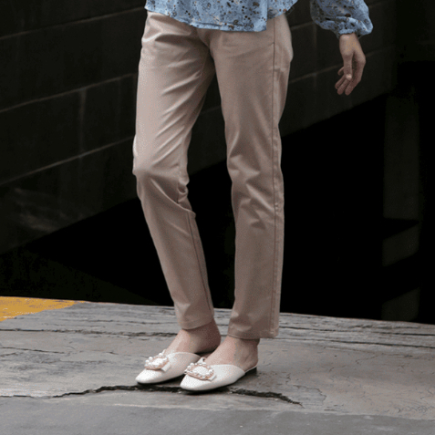Eprise Chinos Pants KHAKI BP03 | Celana Panjang Casual Wanita | Celana Kerja