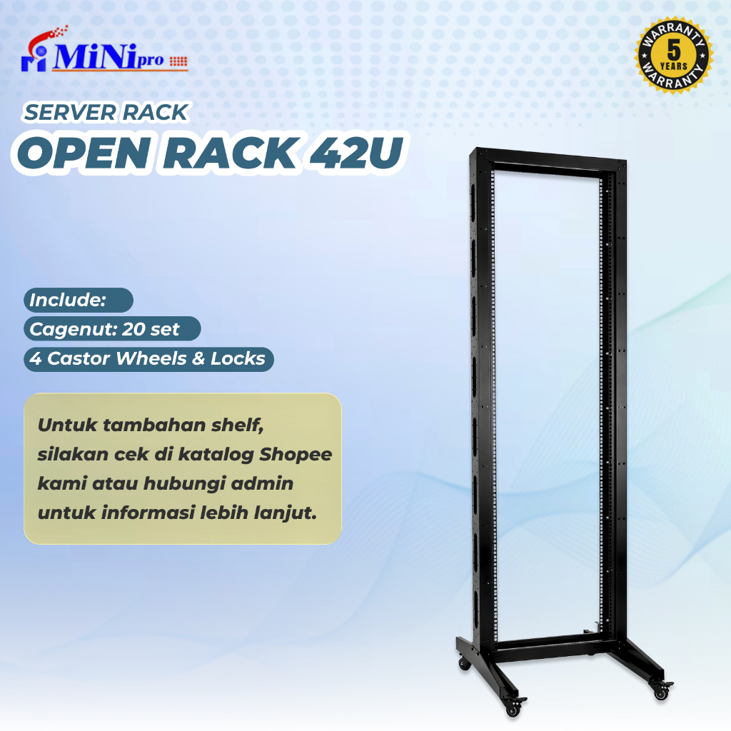 Minipro Open Rack 42U Rack Server