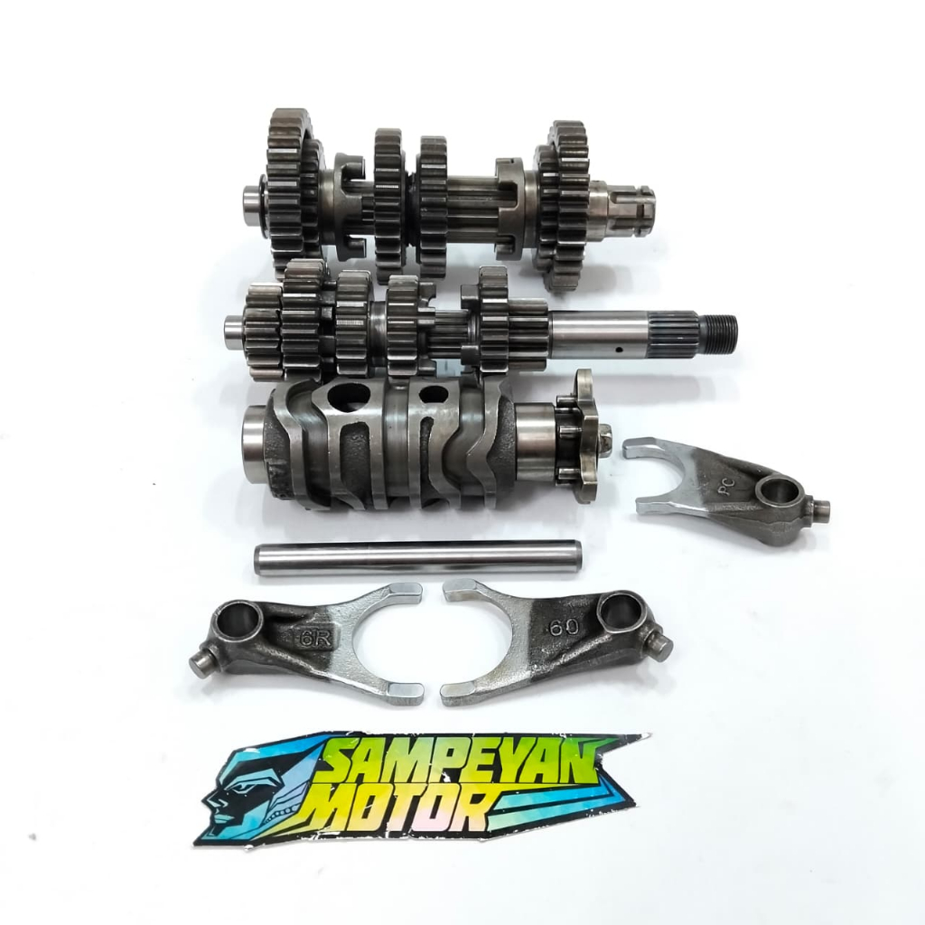 Gigi Ger Gear Gir Rasio Set Transmisi Tranmisi Honda CBR150R CBR 150 R Kulitas Original Bagus