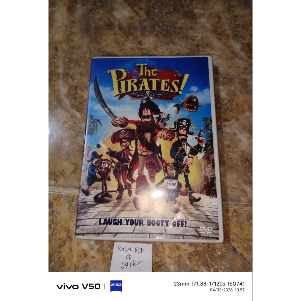 Kaset DVD The Pirates! Band of Misfits