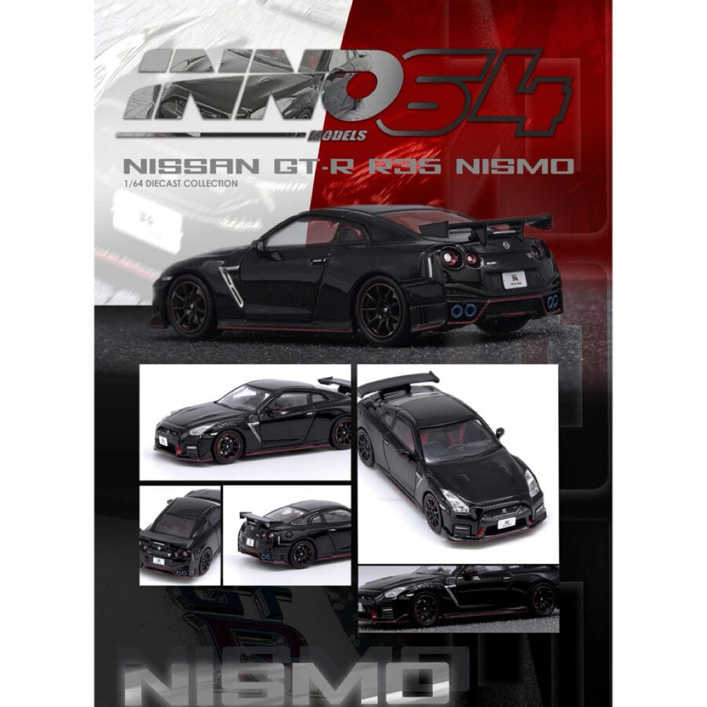 INNO64 Nissan GT-R R35 Nismo Black