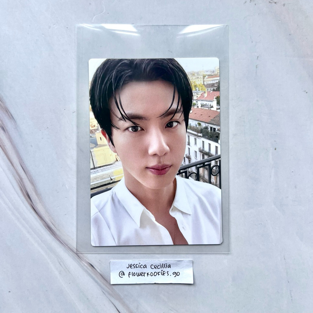 BTS JIN ARMY MEMBERSHIP GIFT PC PHOTOCARD OFFICIAL BENEFIT
