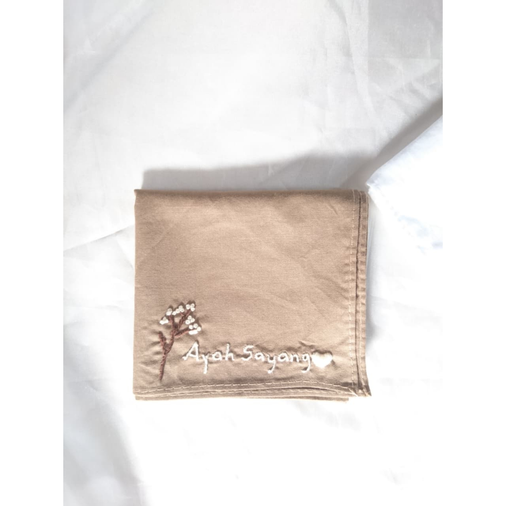 SAPU TANGAN CUSTOM NAMA