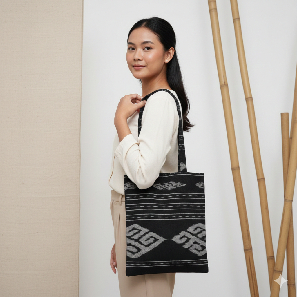 Totebag Tenun Etnic Sasak Lombok