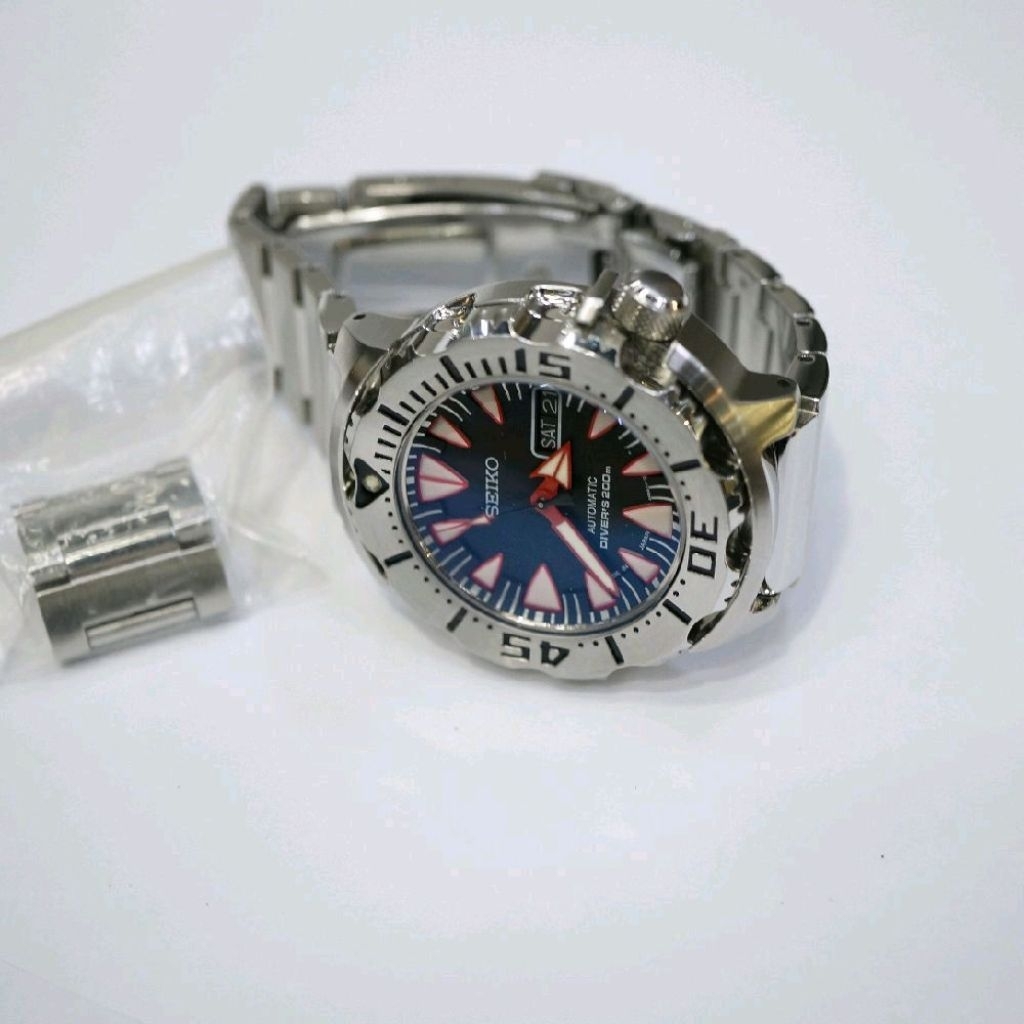 Seiko Monster Dracula Gen 2 with arabic day