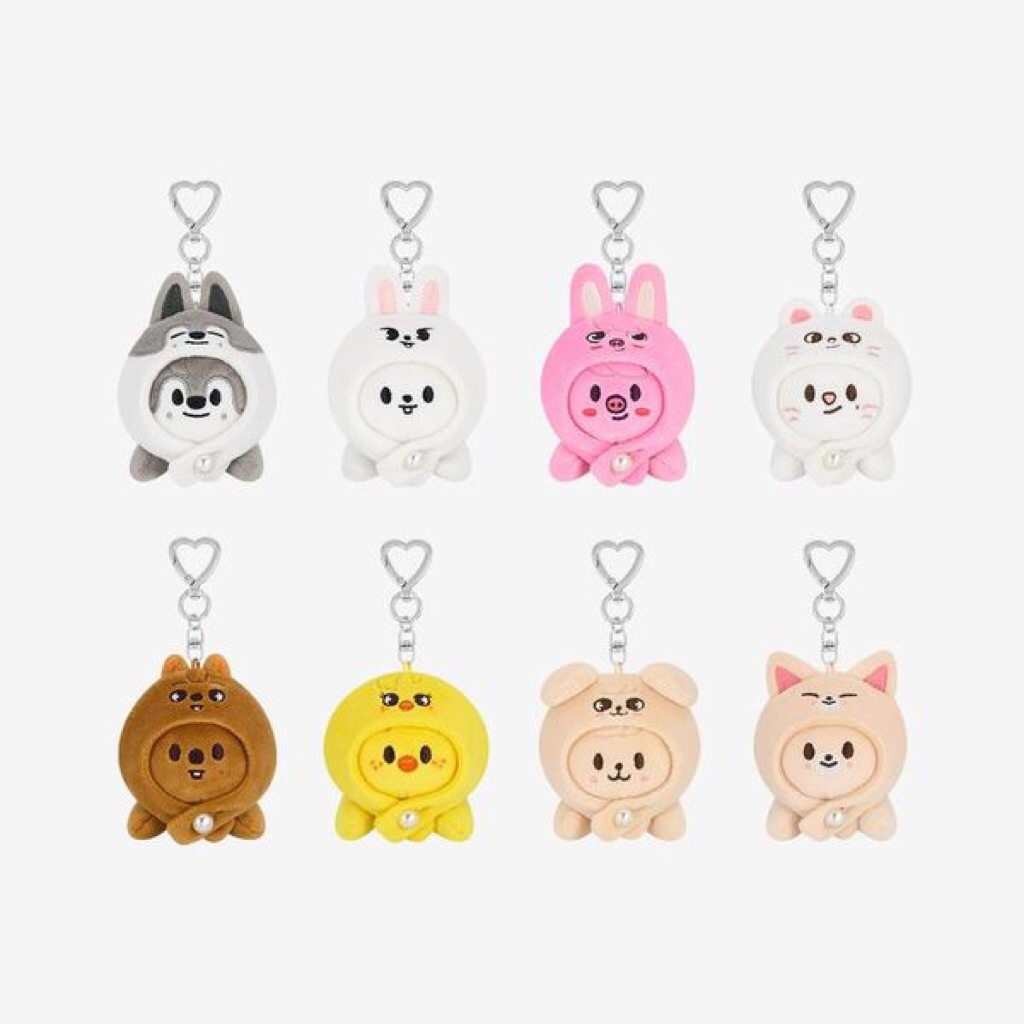 READY STOCK OFFICIAL STRAY KIDS SKZOO LYING KEYRING