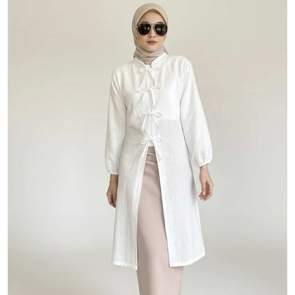 Sore Long Tunik / katun poplin