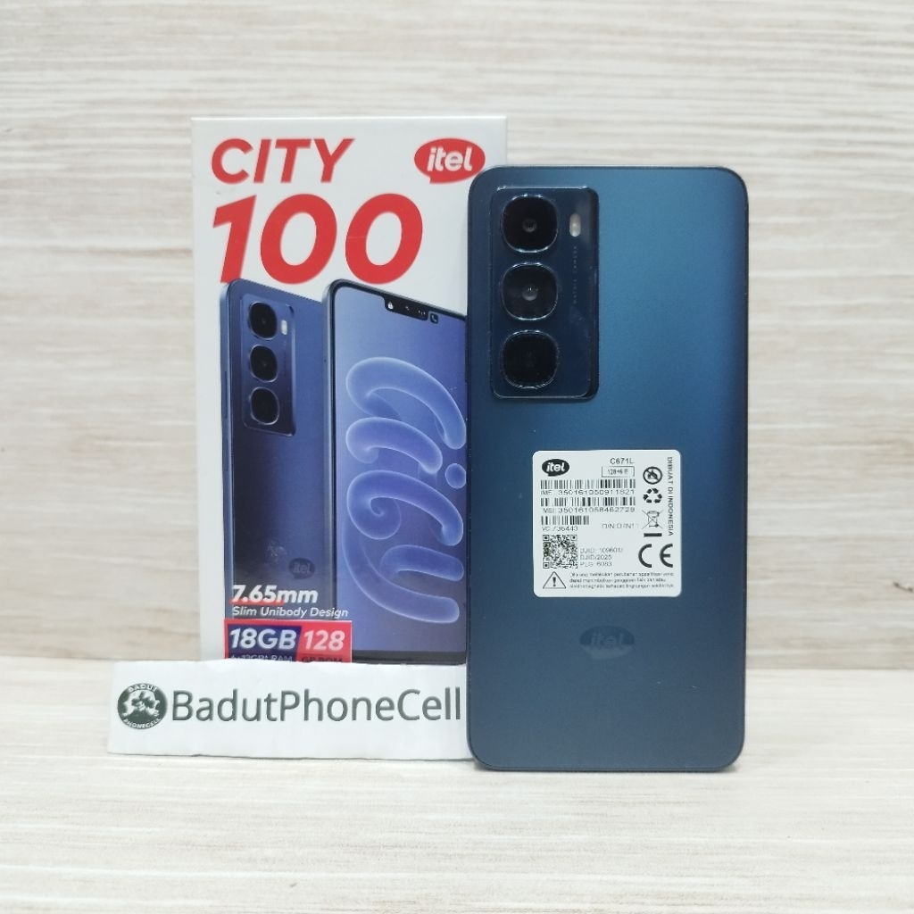 ITEL CITY 100 8/128 6/128GB HP SECOND BEKAS FULLSET