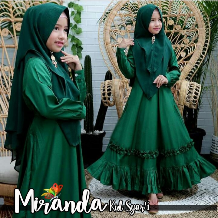 SALE KID SY MIRANDA IJOBOTOL 9-12TH BAHAN FULL MOSCREPE, MAXI SLETING BLKG LD86 PJ110, TANGAN KANCIN