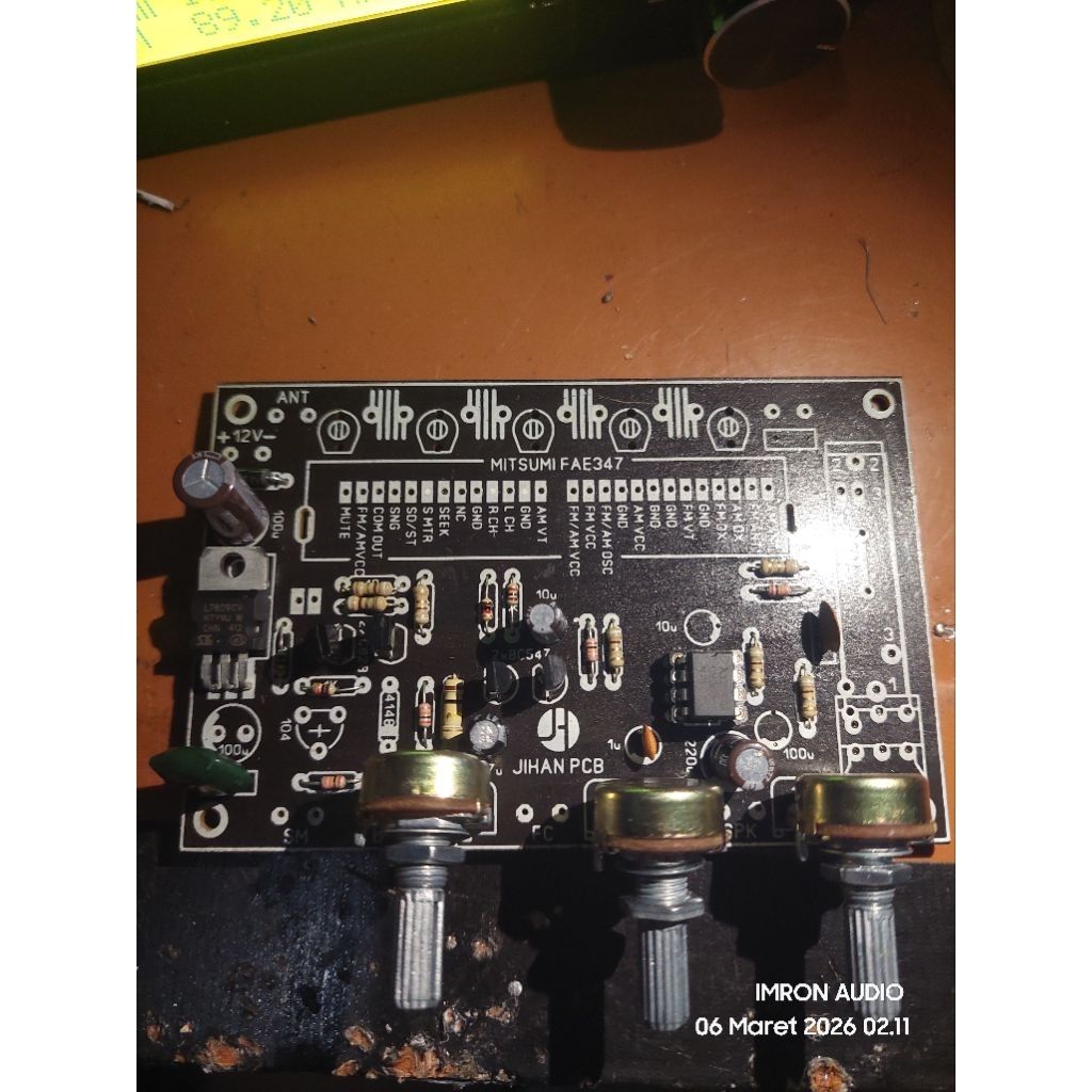 kit radio fm mitsumi fae 347