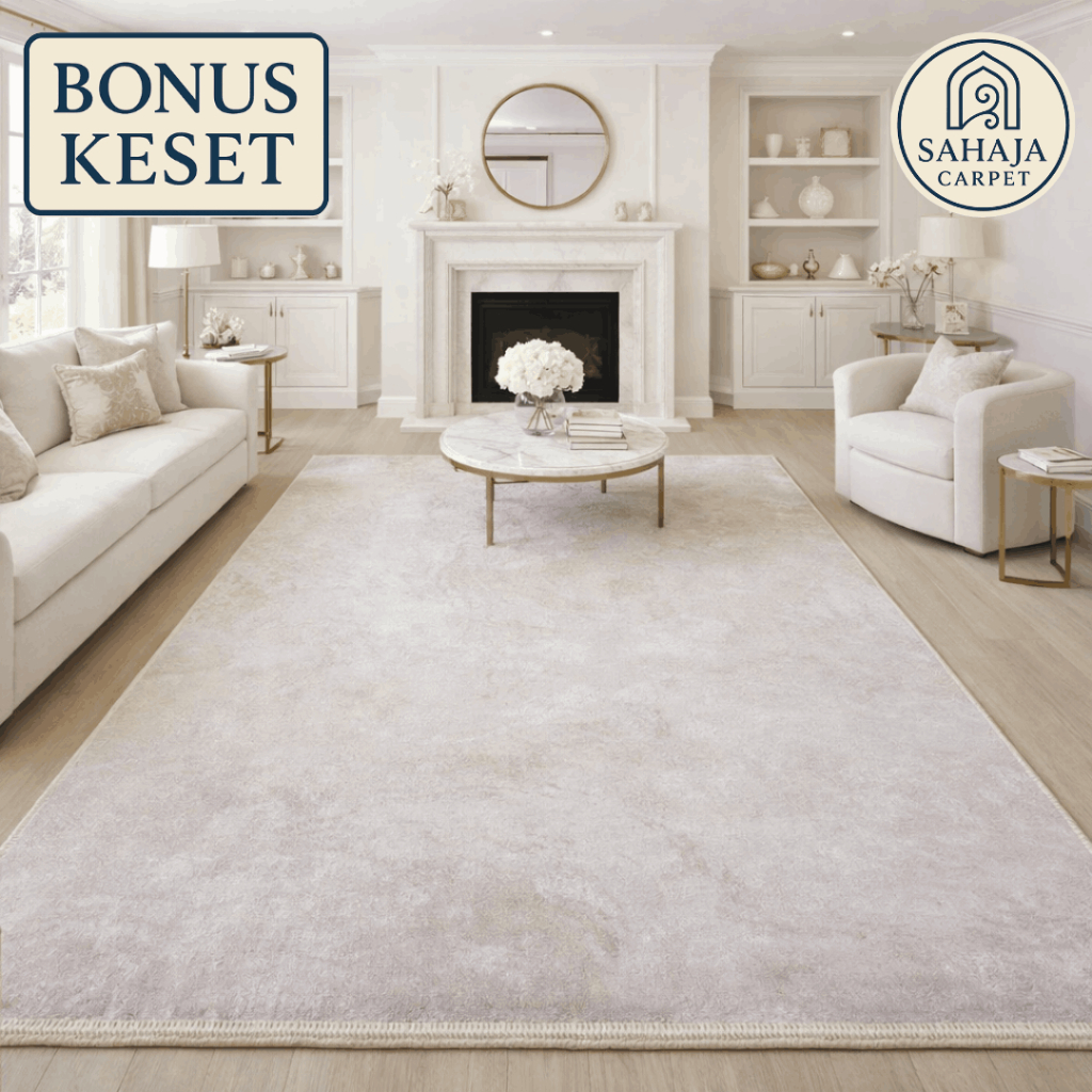 Karpet Lantai Aesthetic | Karpet Lantai Murah Jumbo Premium Anti Slip