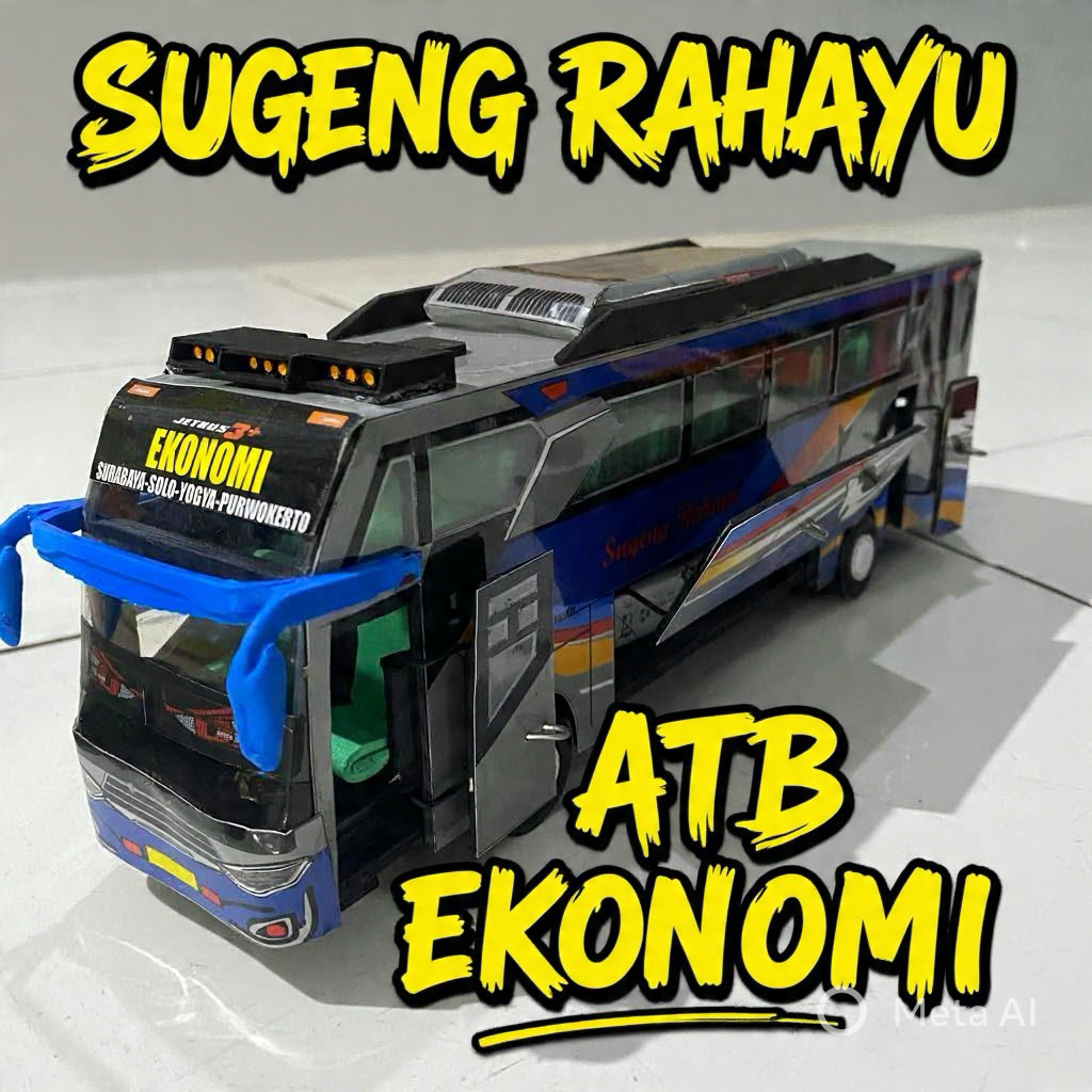 Miniatur Bis Sugeng Rahayu ATB JB3