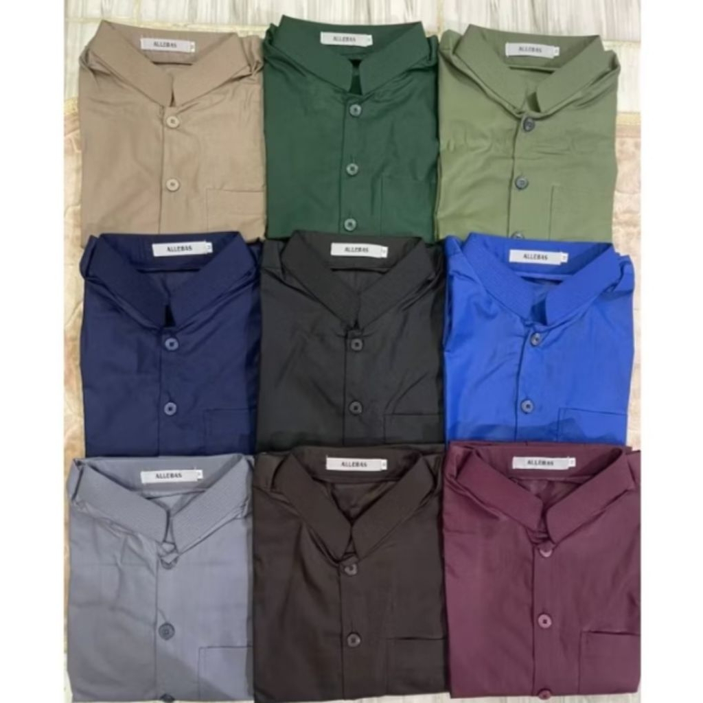 Baju Koko Haibah Al Lebas lengan panjang