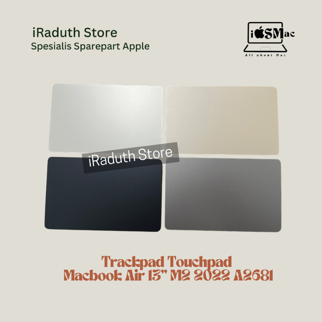 Trackpad Touchpad Macbook Air 13 M2 2022 A2681