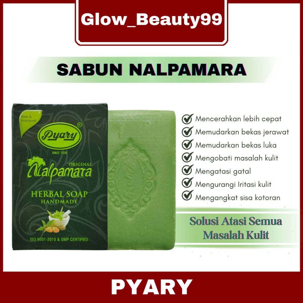 NALPAMARA PYARY HERBAL SOAP - SABUN HERBAL NALPAMARA 75 gr ORIGINAL